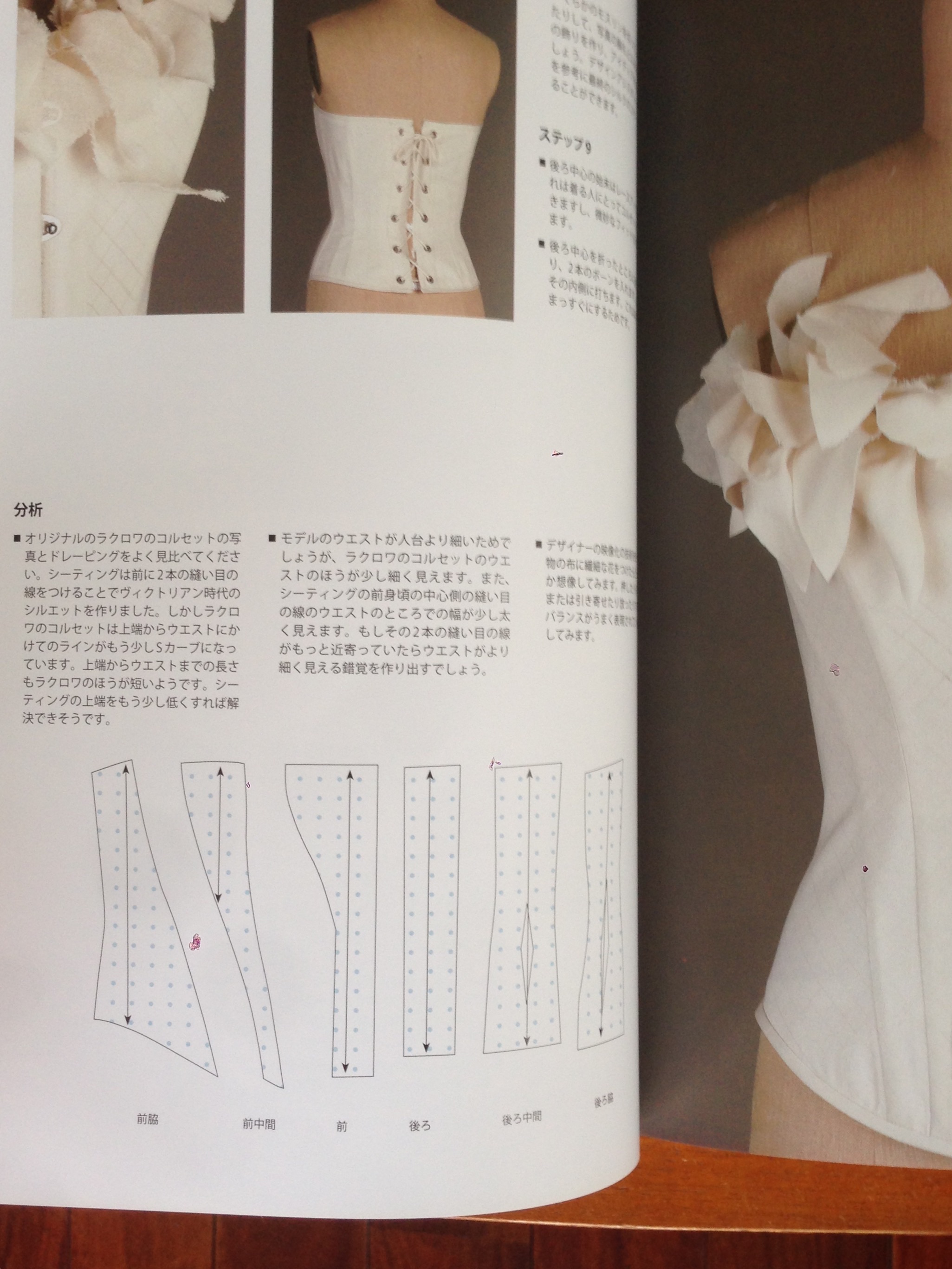 ドレーピング 完全講習本 | 服飾専門学校講師 yuca先生のクローズ