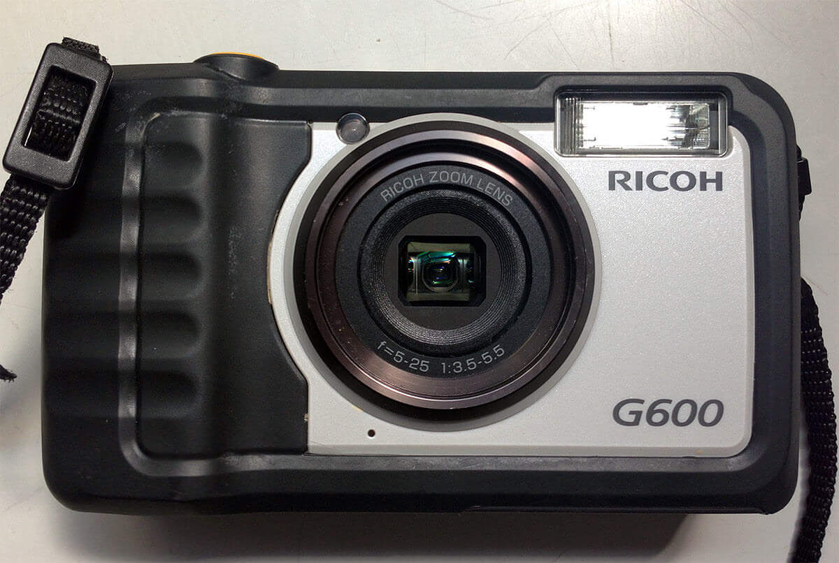 リコー 工事用防水デジタルカメラ G600 | 株式会社神戸清光