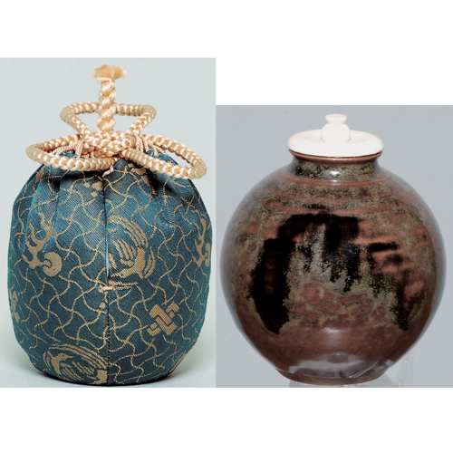 茶入 中興名物漢作唐物 岩崎文琳写【販売】-茶道具は京都しみず孔昌堂