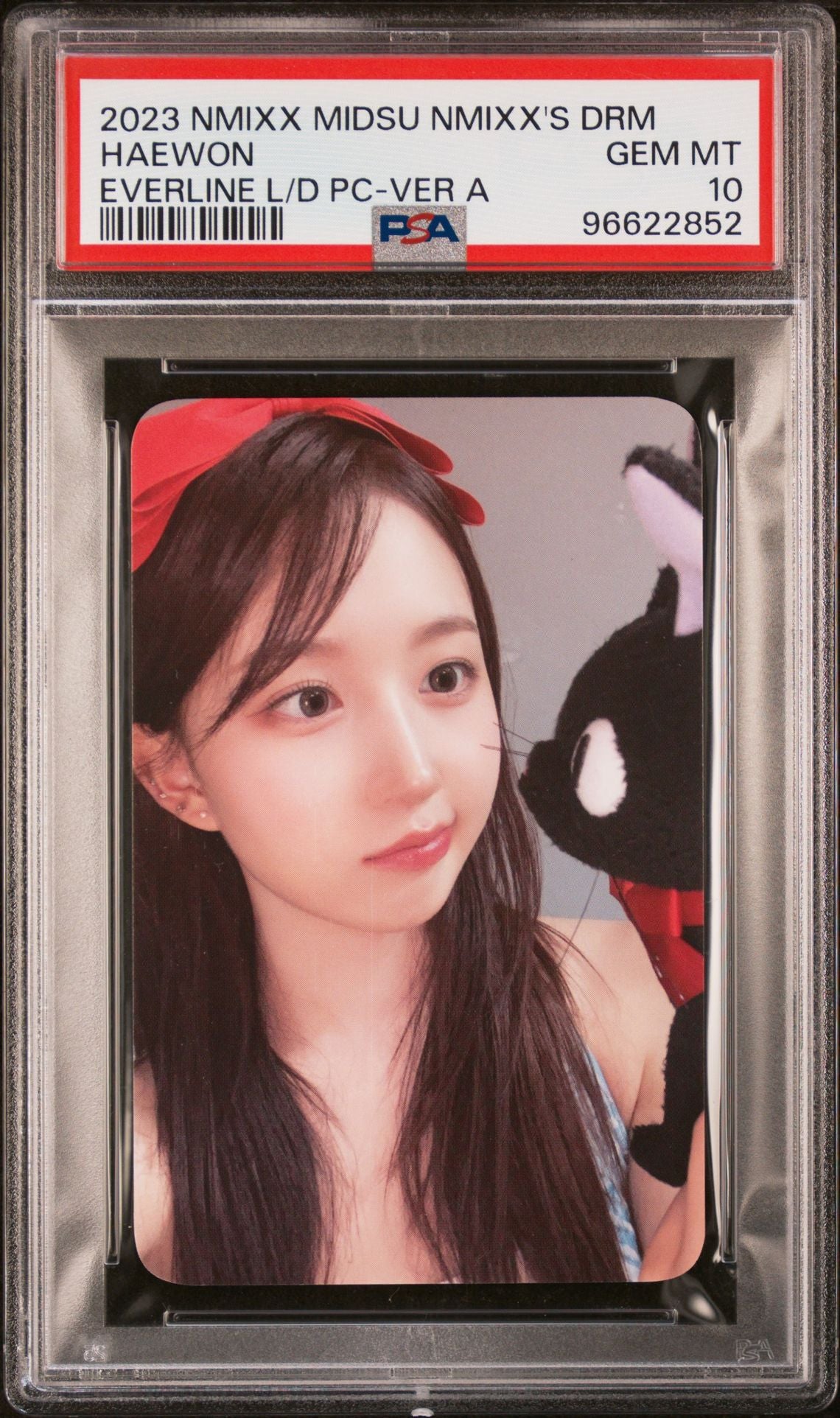 2023 NMIXX A MIDSUMMER NMIXX'S DREAM HAEWON PHOTOCARD GEM MINT PSA