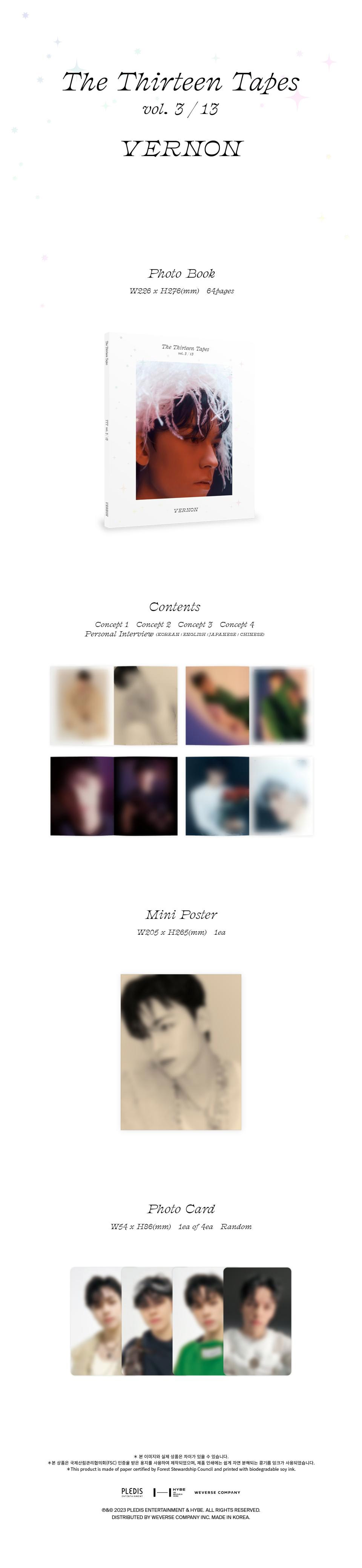 Seventeen The Thirteen Tapes - TTT Vol. 3/13 : Vernon – Choice