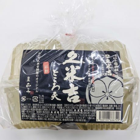 久米吉ところ天 4食（二杯酢）/ 120g×4｜こんにゃくについて｜蒟蒻