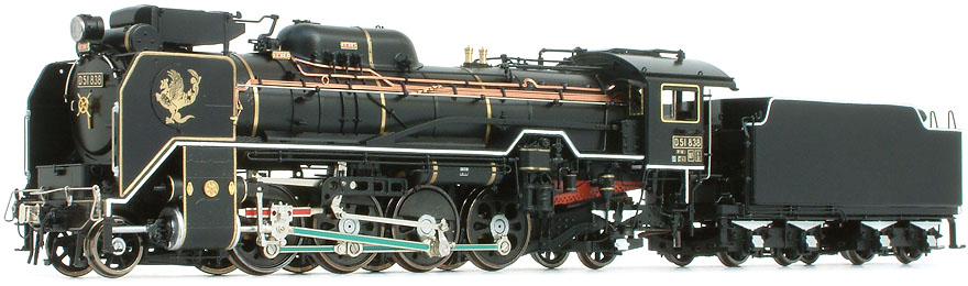 天賞堂 国鉄D51838号機 お召様