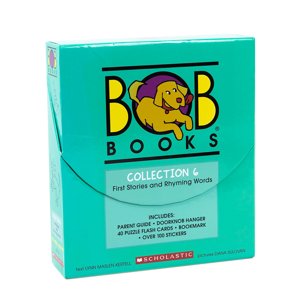 Bob Books Collection Set Box 6 - First Stories and Rhymes for Kids