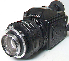 ペンタックス67用レンズアダプター シャッター NO.1