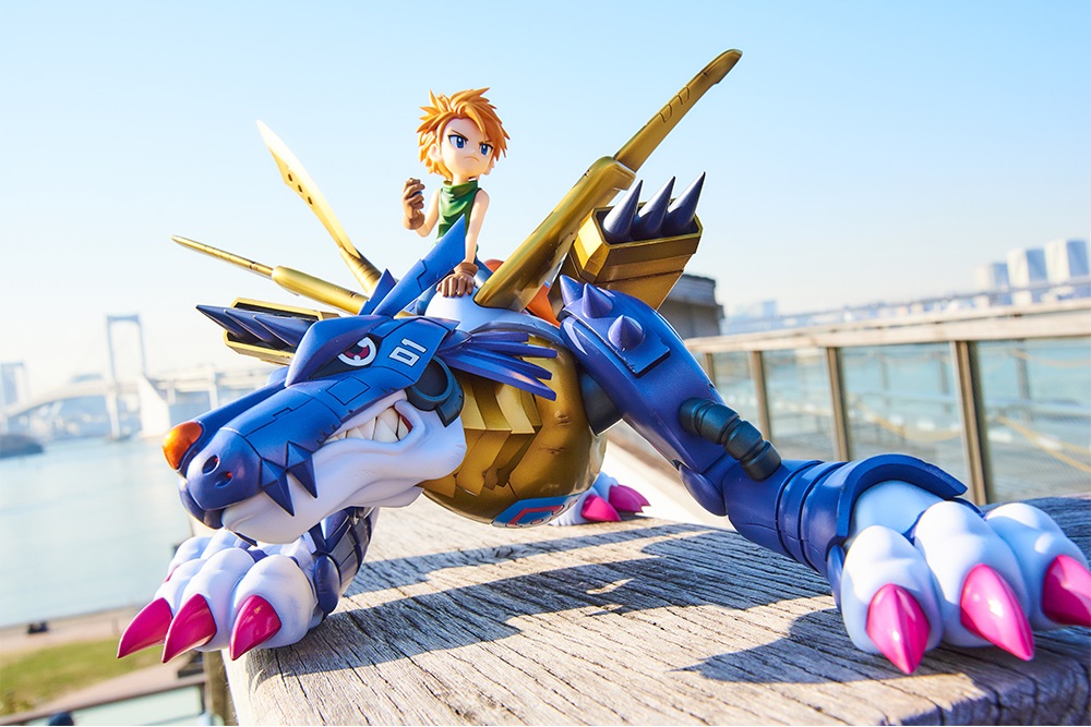デコマスロケ】ウォーグレイモンとメタルガルルモンを連れてお台場で