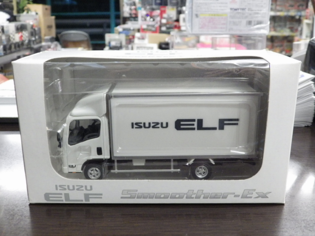 イスズ 1/43 ミニカー いすゞ特注 エルフ ELF Smoother-Ex 2tトラック