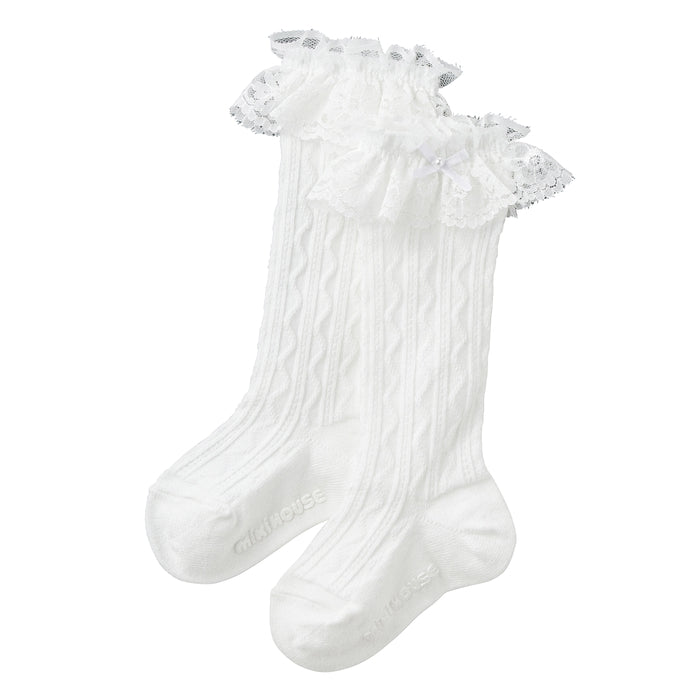 レース付きハイソックス – ミキハウスオフィシャルサイト