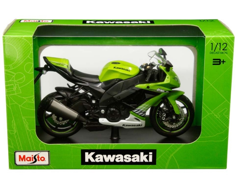 Mirax Hobbies - MAISTO 32709 1:12 MC SE KAWASAKI NINJA ZX 10R W STD