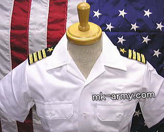 米軍納品・U.S.NAVY士官候補生(1stクラス)エポレット章(両肩)