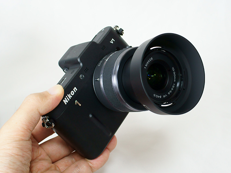 ニコン レンズ 1 NIKKOR VR 10-30mm /monox デジカメ 比較 レビュー