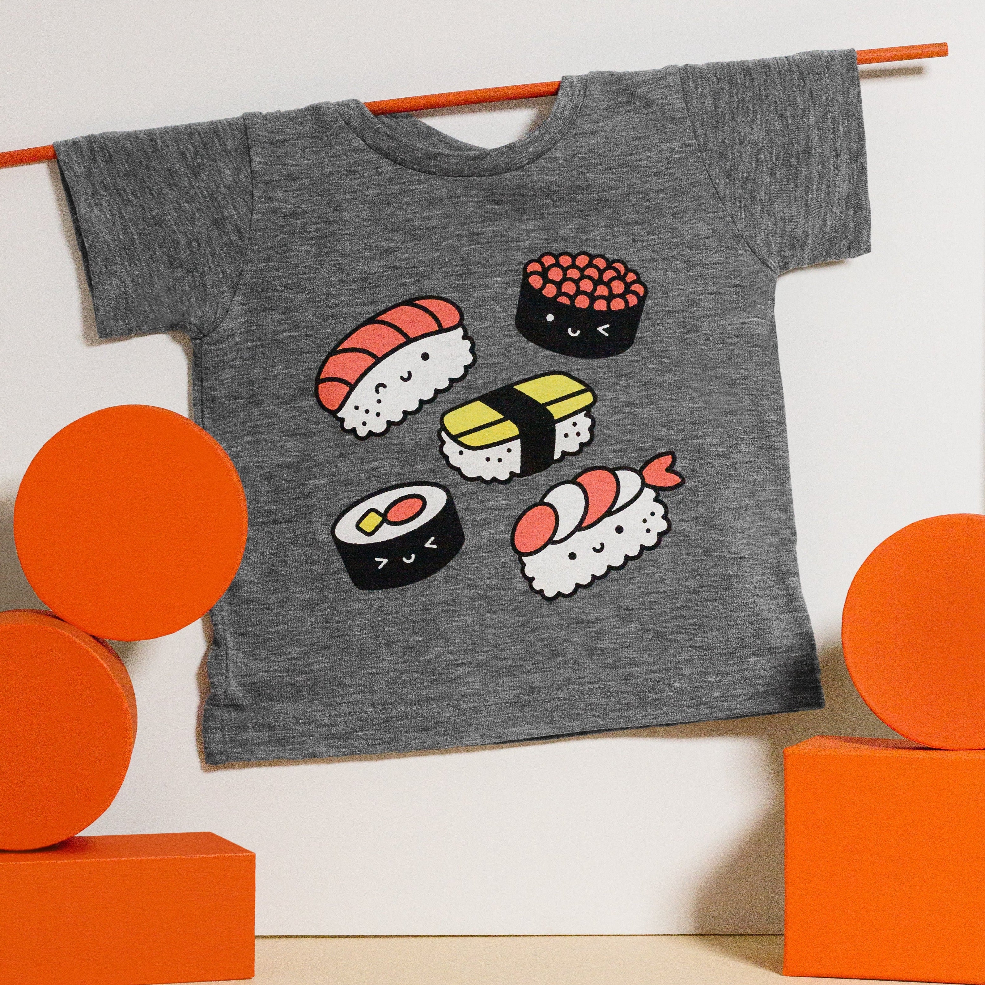Kawaii Sushi Baby + Kid + Adult Graphic Tee – Mochi Kids