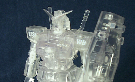 MS in Acttion、MSIA、MIA：限定版 クリアーガンダム 3体セット