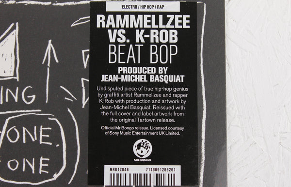 Rammellzee & K-Rob - Beat Bop - Vinyl 12