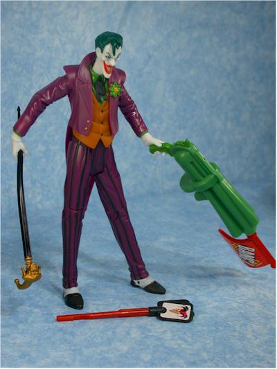 Review and photos of Mattel Zipline Batman, Quick Fire Joker