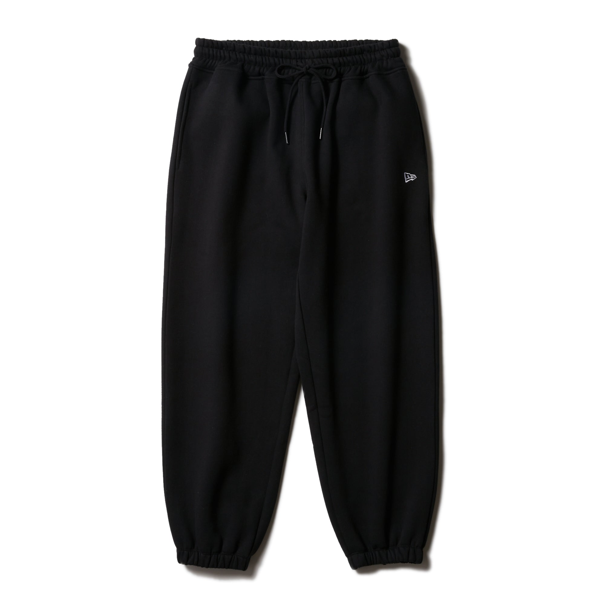 裏起毛 オーバーサイズド スウェットパンツ ブラック | ニューエラ