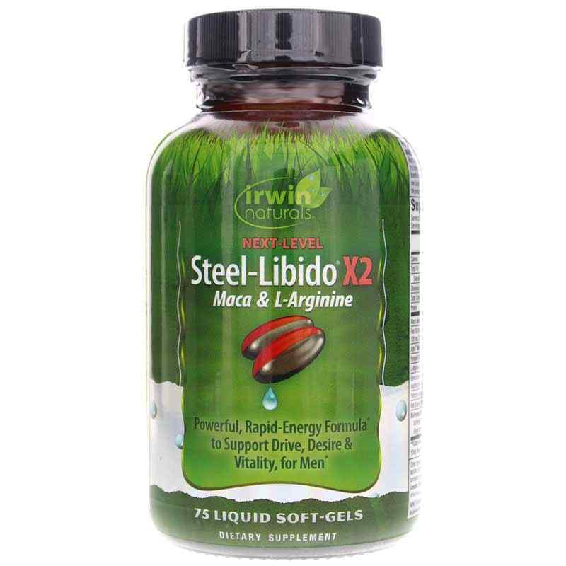 Steel-Libido X2, Irwin Naturals – Natural Healthy Concepts