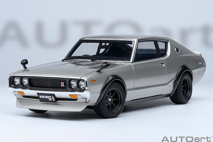 NISSAN SKYLINE 2000 GT-R (KPGC110) TUNED VERSION (SILVER) – Nice