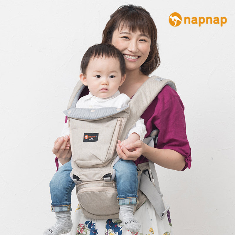 ナップナップ ヒップシート Tran ダブルショルダー 抱っこひも