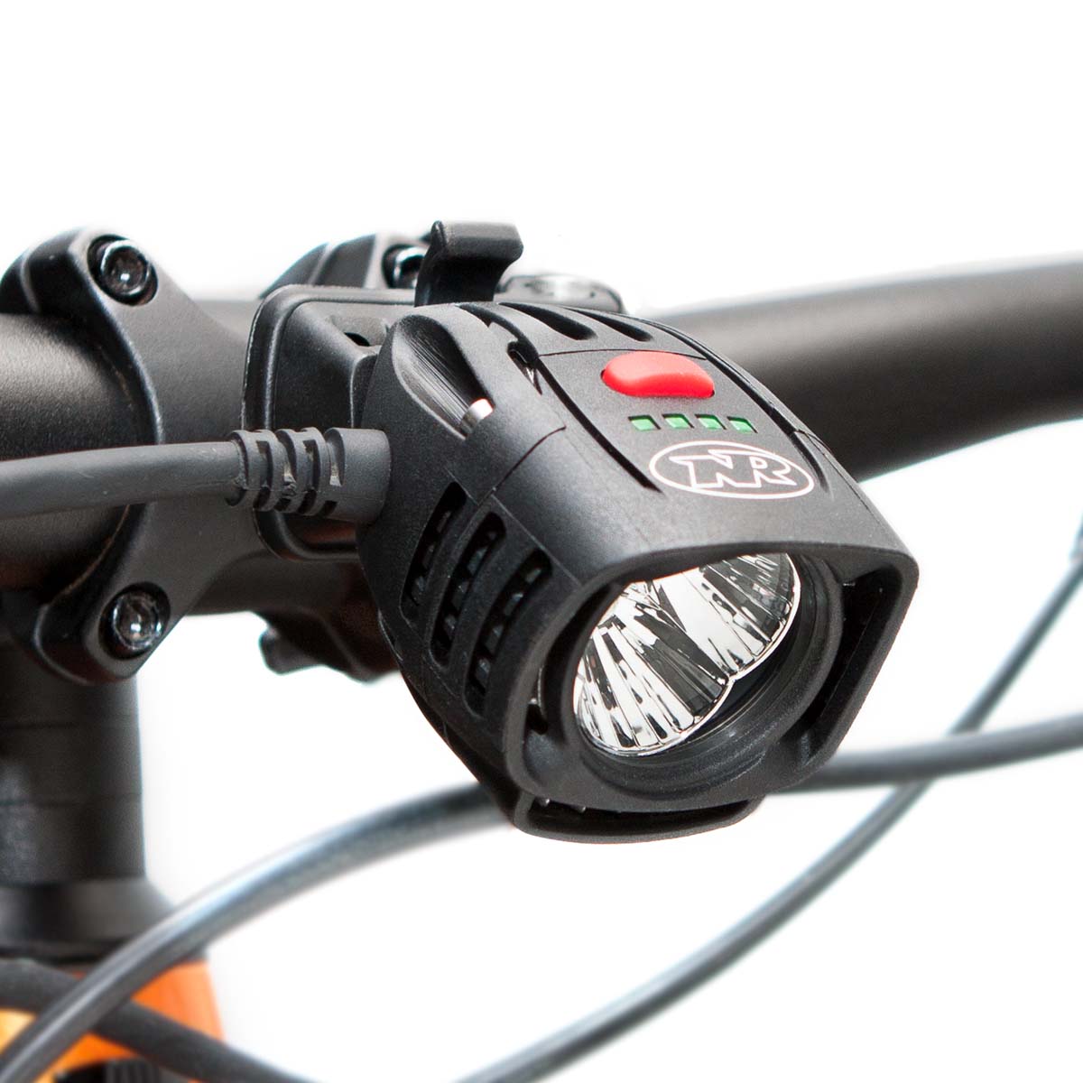 Pro 1800 Race (4 Cell) Front Bike Light a Powerful Cycling