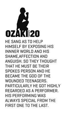 尾崎豊特別展」OZAKI20 グッズ