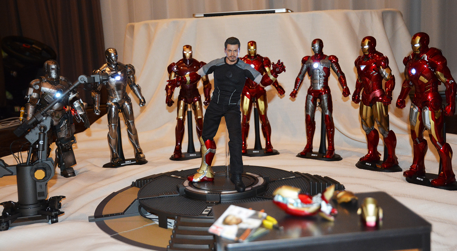 ホットトイズ「アイアンマン3 トニー・スターク 開発作業版」 が届き