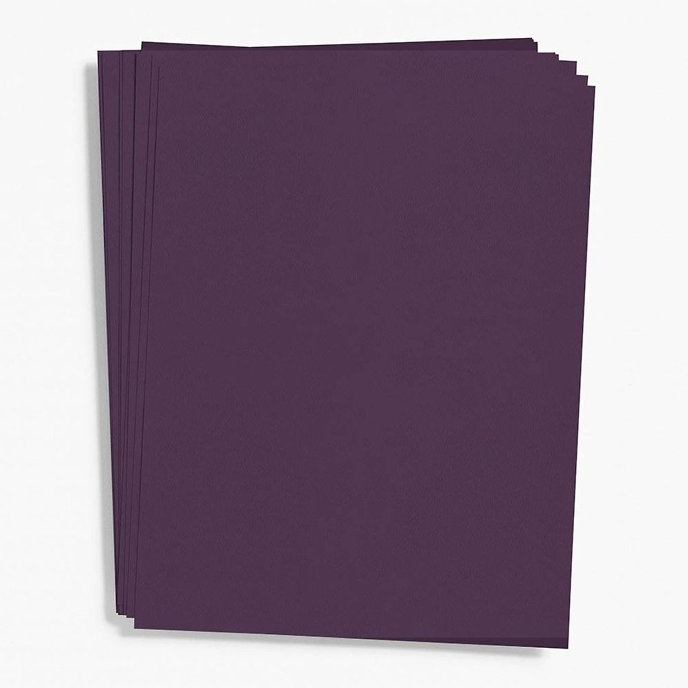 Aubergine Paper 8.5