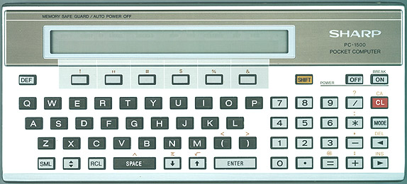 Sharp PC-1500 and TRS-80 PC-2 pocket computers resource page