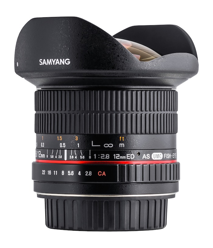 Samyang Announces Full Frame 12mm f/2.8 Fisheye Lens