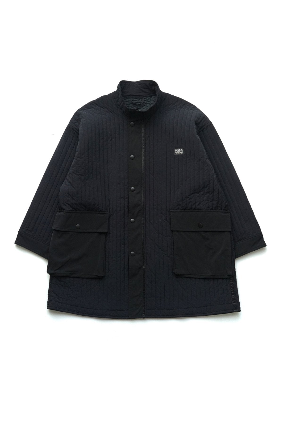 Porter Classic - SUPER NYLON STRETCH COAT - BLACK – PHAETON