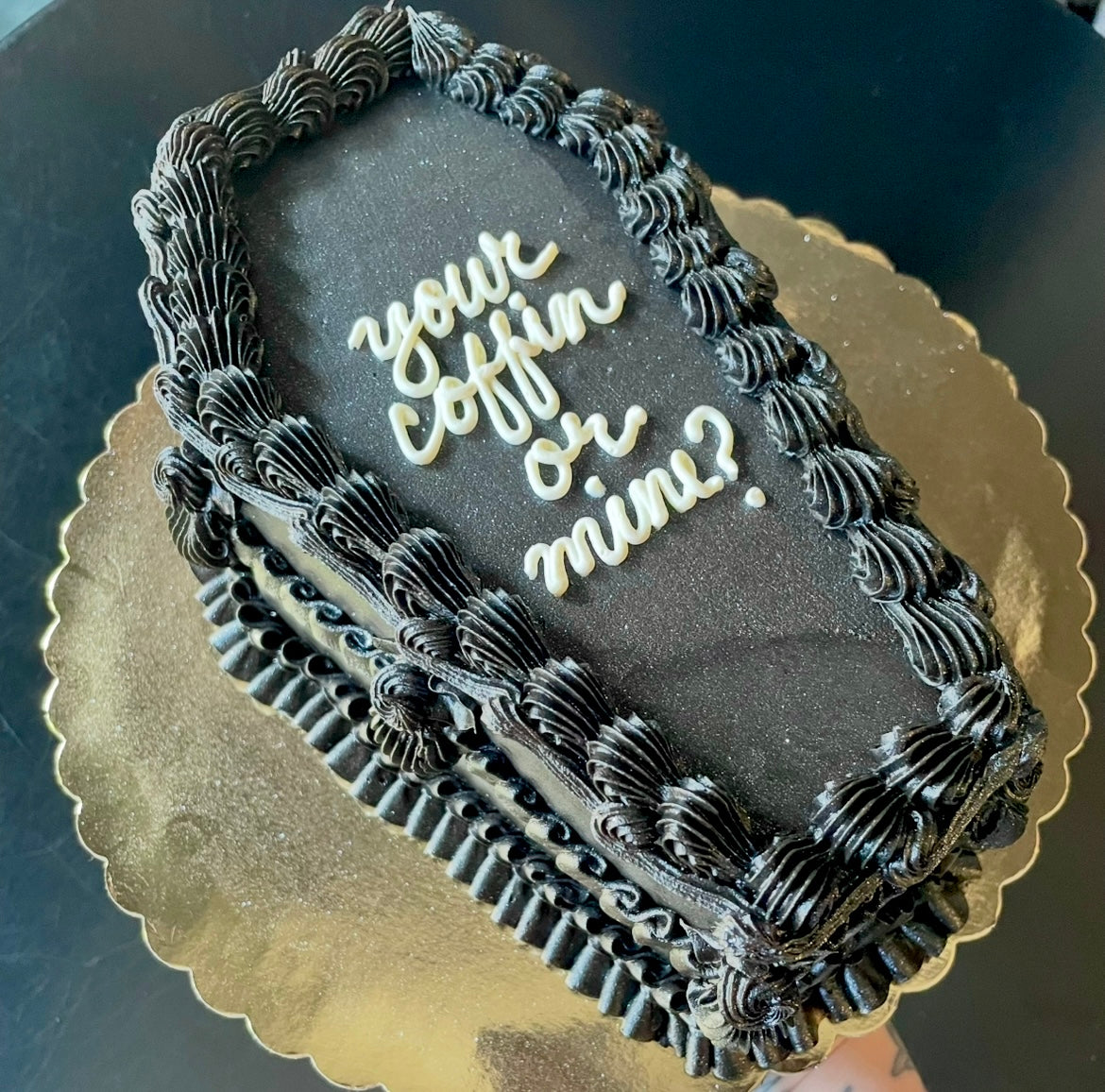 Black Coffin Cake – Pie, Pie My Darling