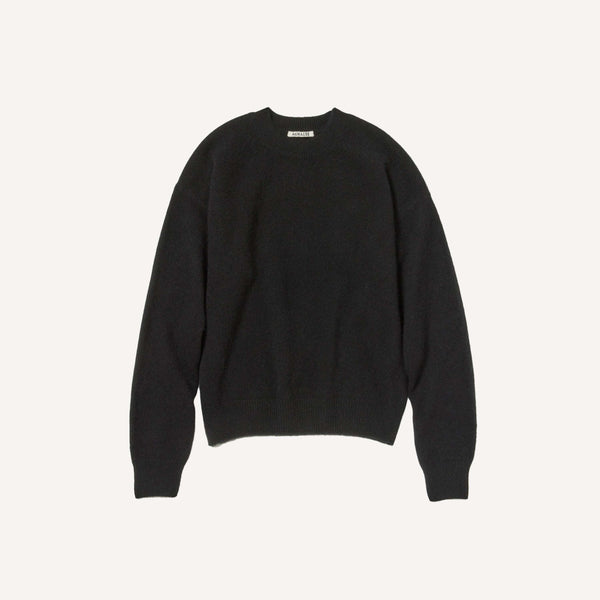 AURALEE BABY CASHMERE PULLOVER SWEATER – PLAIN GOODS