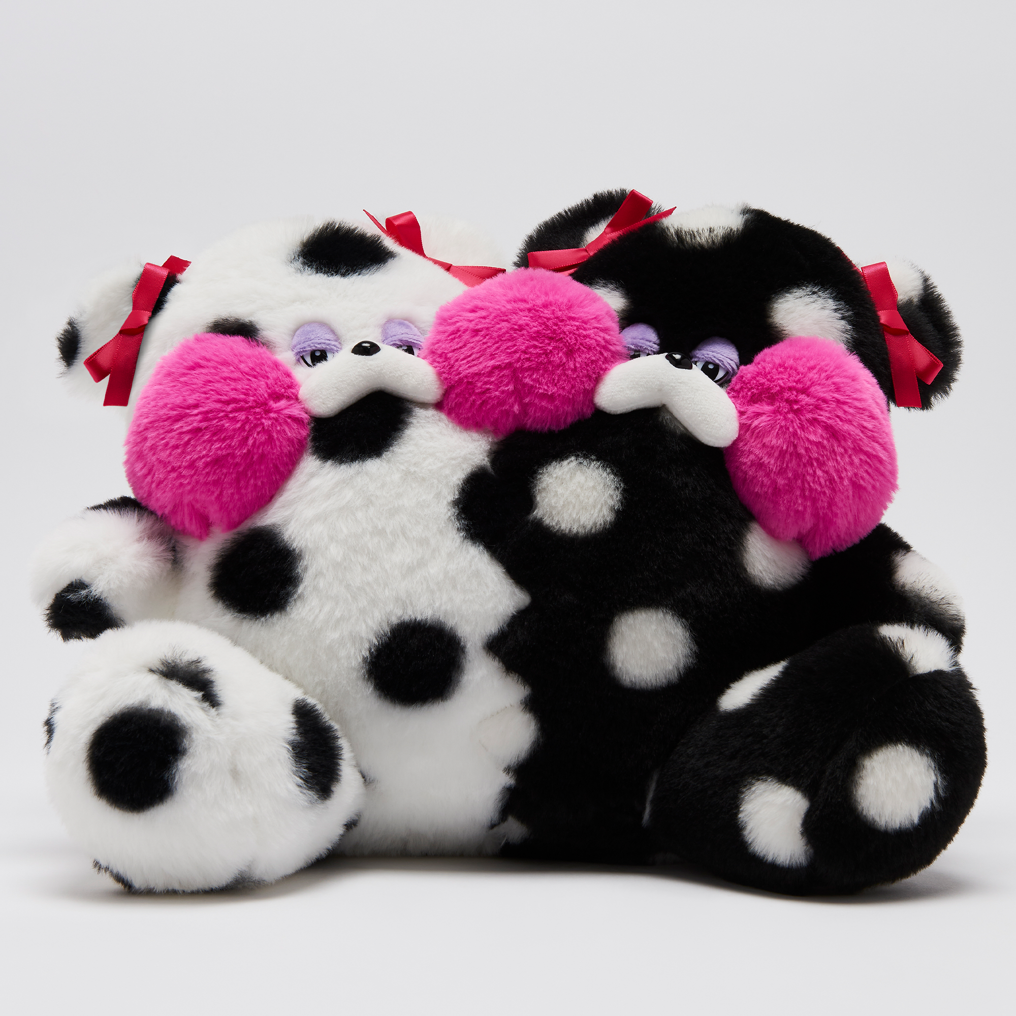 Heaven Polka Dot Double Teddy Snoozle – Plushie Love
