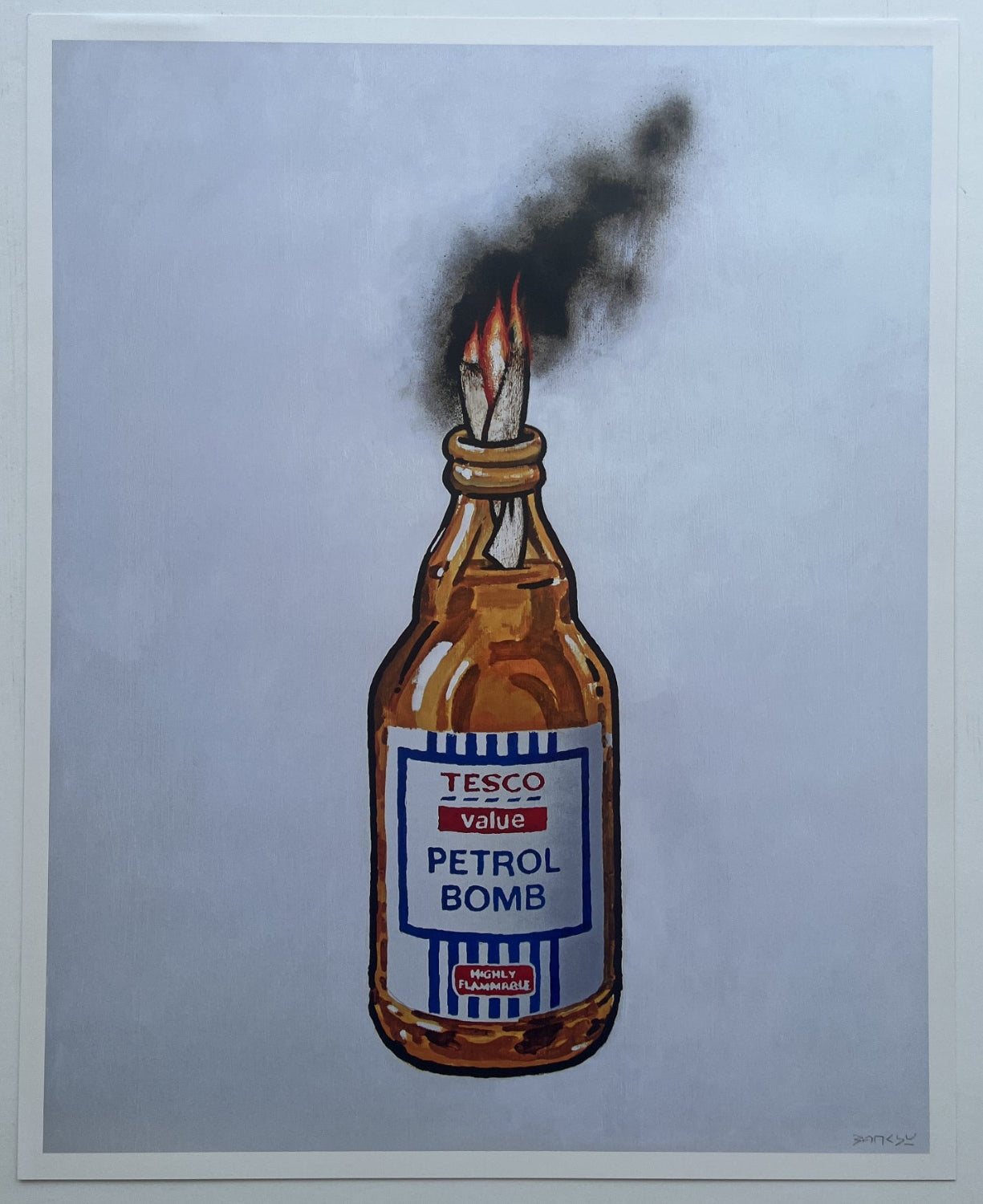 Banksy - Tesco Value Petrol Bomb – Prescription Art