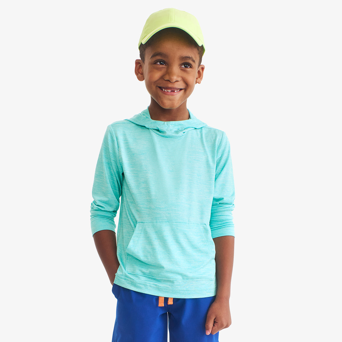 Kids StayCool pullover hoodie | Primary.com