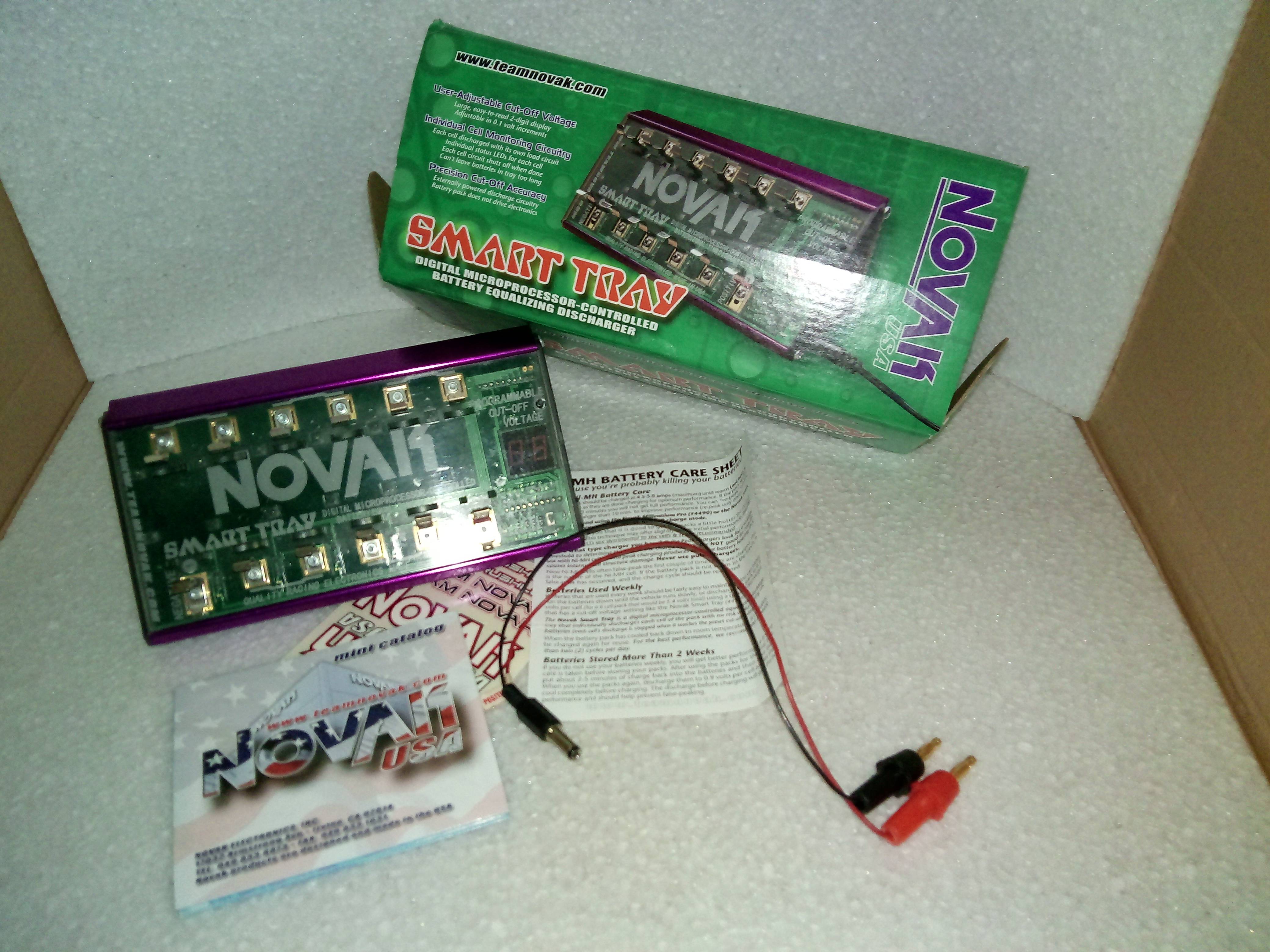 ホビーラジコン NOVAK SMART TRAY SE 送料無料 NOVAK USA 放電器