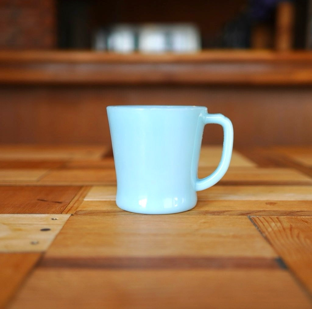 ファイヤーキング / Fire-King Dハンドル マグ ターコイズブルー