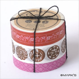 手作り・装飾／マスキングテープ：コフレ・ドュ・クチュリエ（Coffret