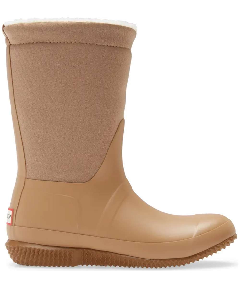 Hunter Women's Original Insulated Roll Top Sherpa Boots - Tawny