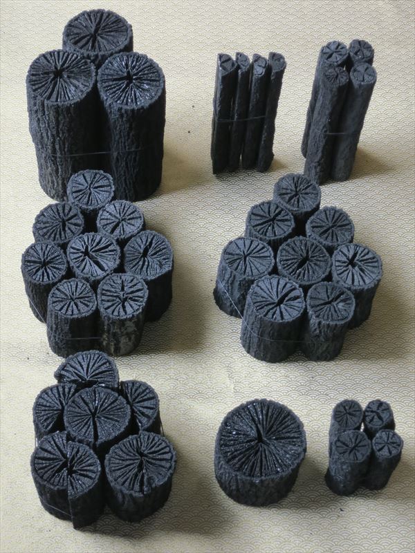 炉用組炭小箱（輪胴タイプ） 全国唯一 能勢菊炭、池田炭窯元直営店 炭
