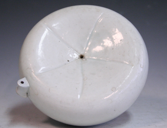 古美術青華堂｜H808 李朝・白磁蓮弁文水滴（韓国李朝時代）