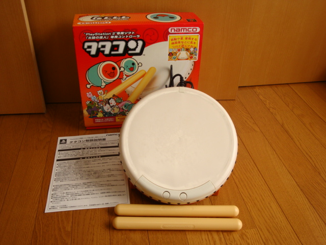 namco ナムコ PS2ソフト『太鼓の達人』専用コントローラ 『タタコン