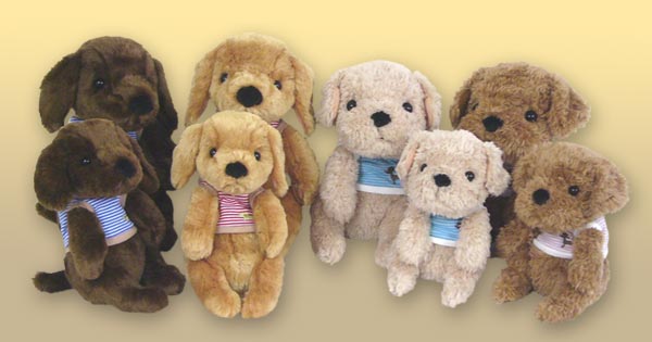 商品紹介 イヌ 「ハート花」シリーズ Soft Puppy ラブリービーンズ