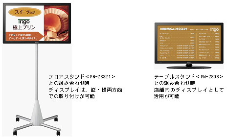 SHARP デジタルサイネージ（電子看板）：株式会社システムクルー