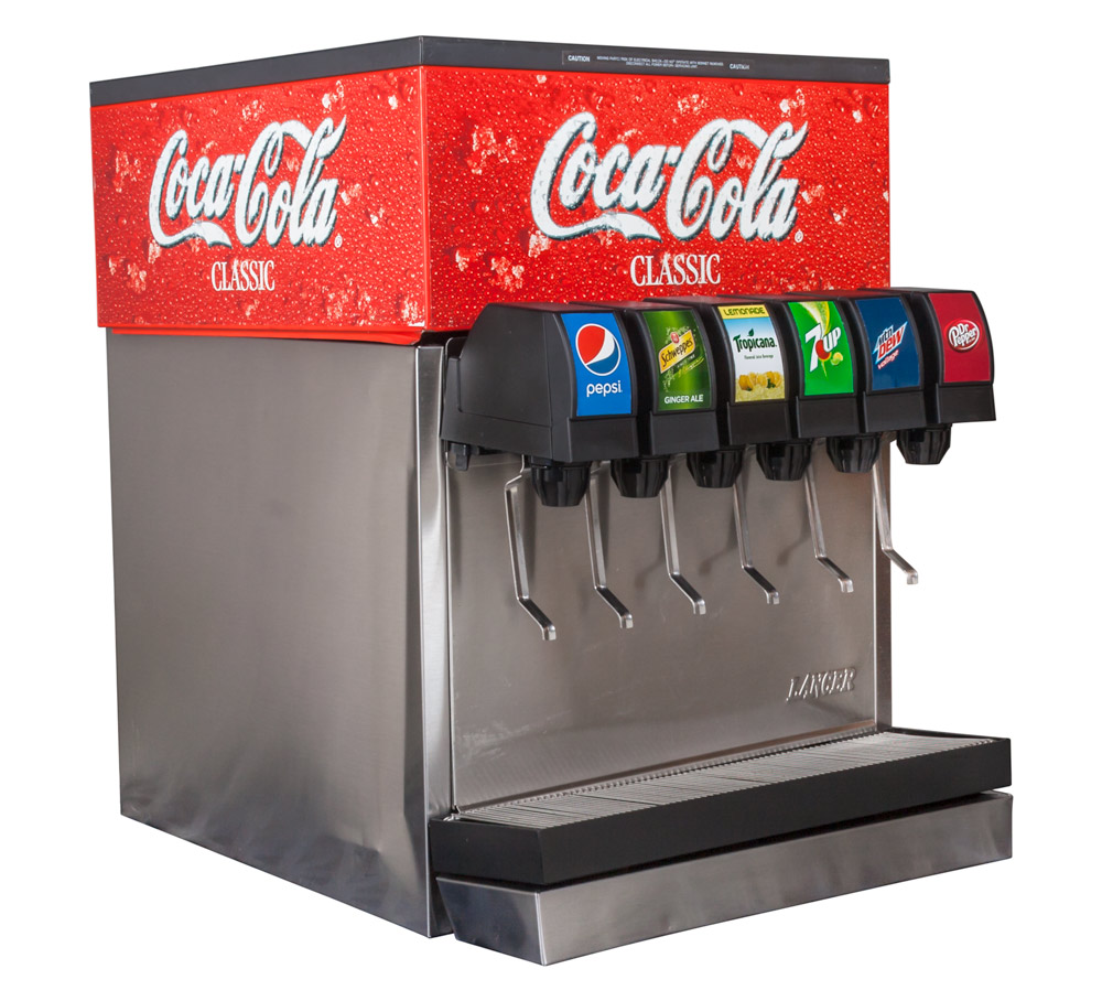 ce00112C - 6-Flavor Scratch & Dent Counter Electric Soda System