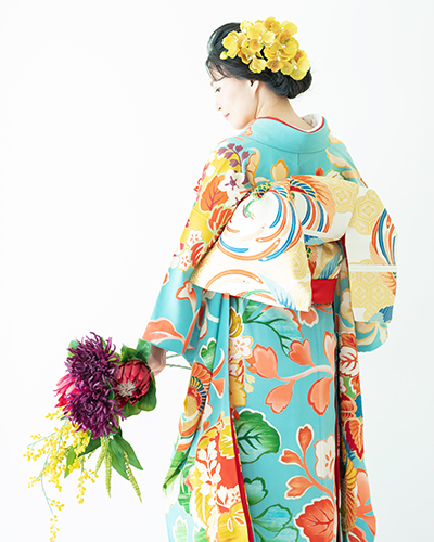 新お色直し花嫁スタイルUH-05