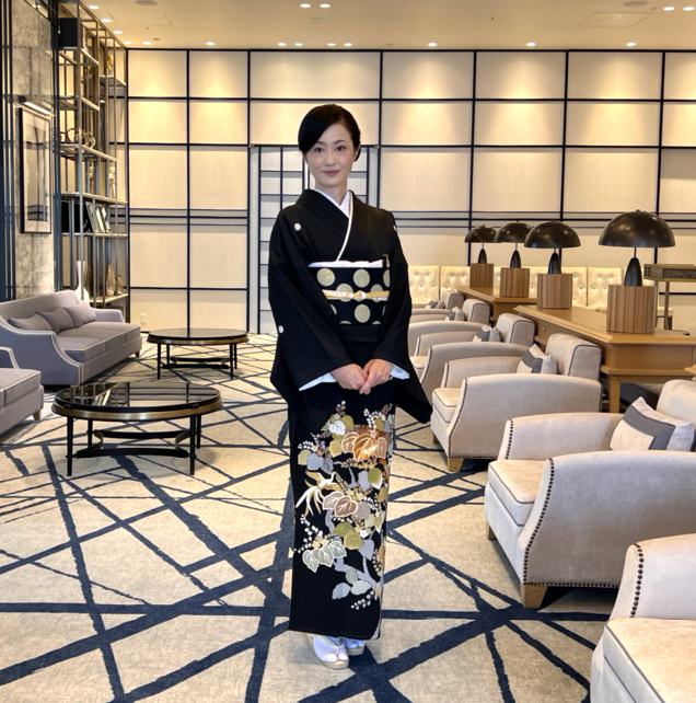 NO-515千總黒留袖×川島織物 格上留袖モダン＜それいゆ＞全国配送