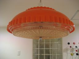 70sナショナルペンダントライト・蛍光灯 昭和レトロ