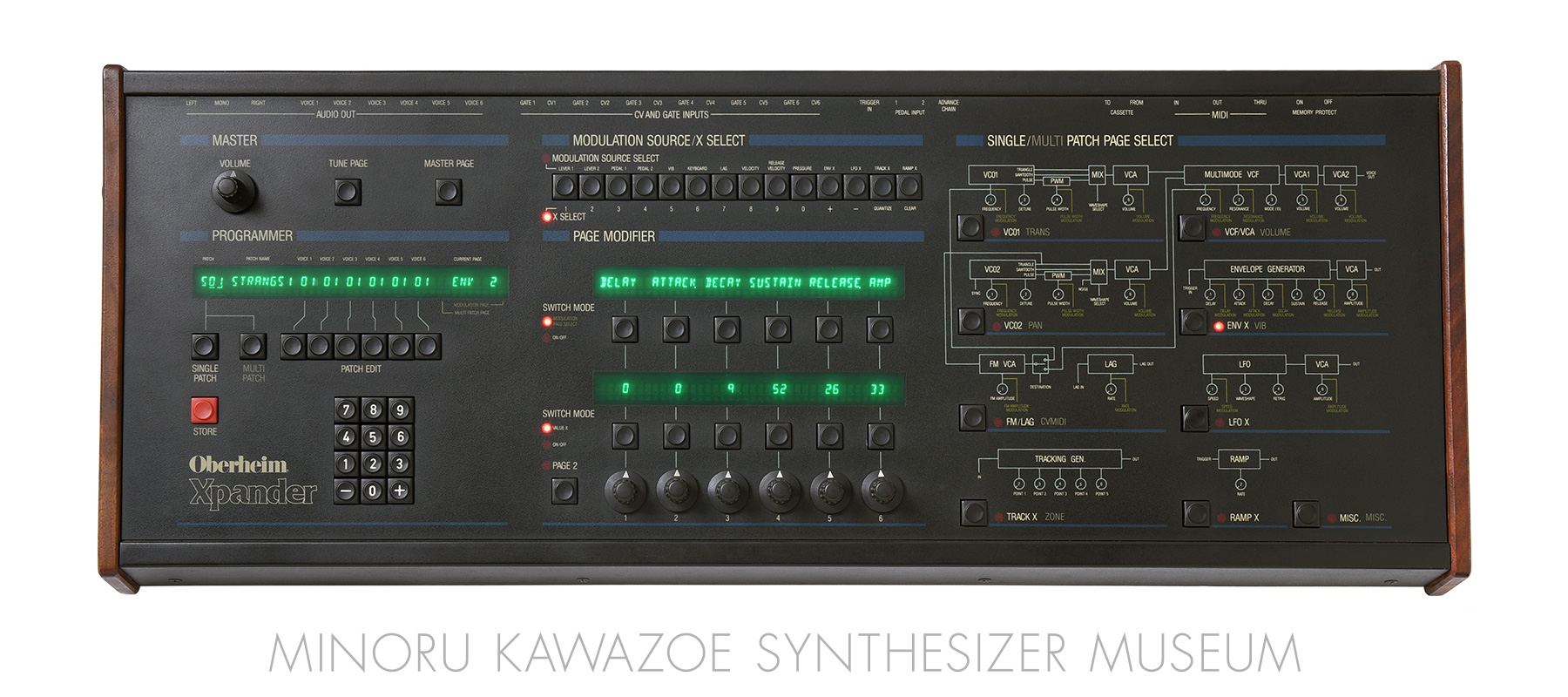Minoru Kawazoe Synthesizer Museum - List