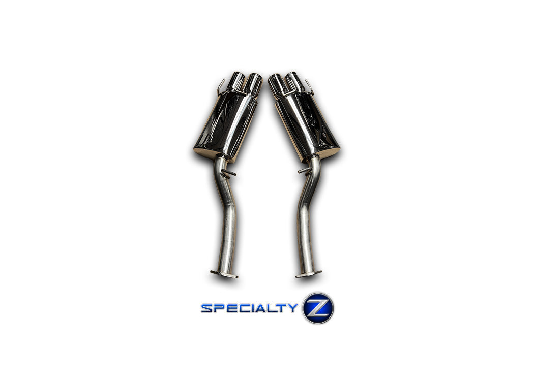 SZ Back-Half - 2.5'' (TT) Nissan 300ZX Z32 TT - IN STOCK – Specialty-Z